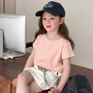 夏英字刺しゅうＴシャツ