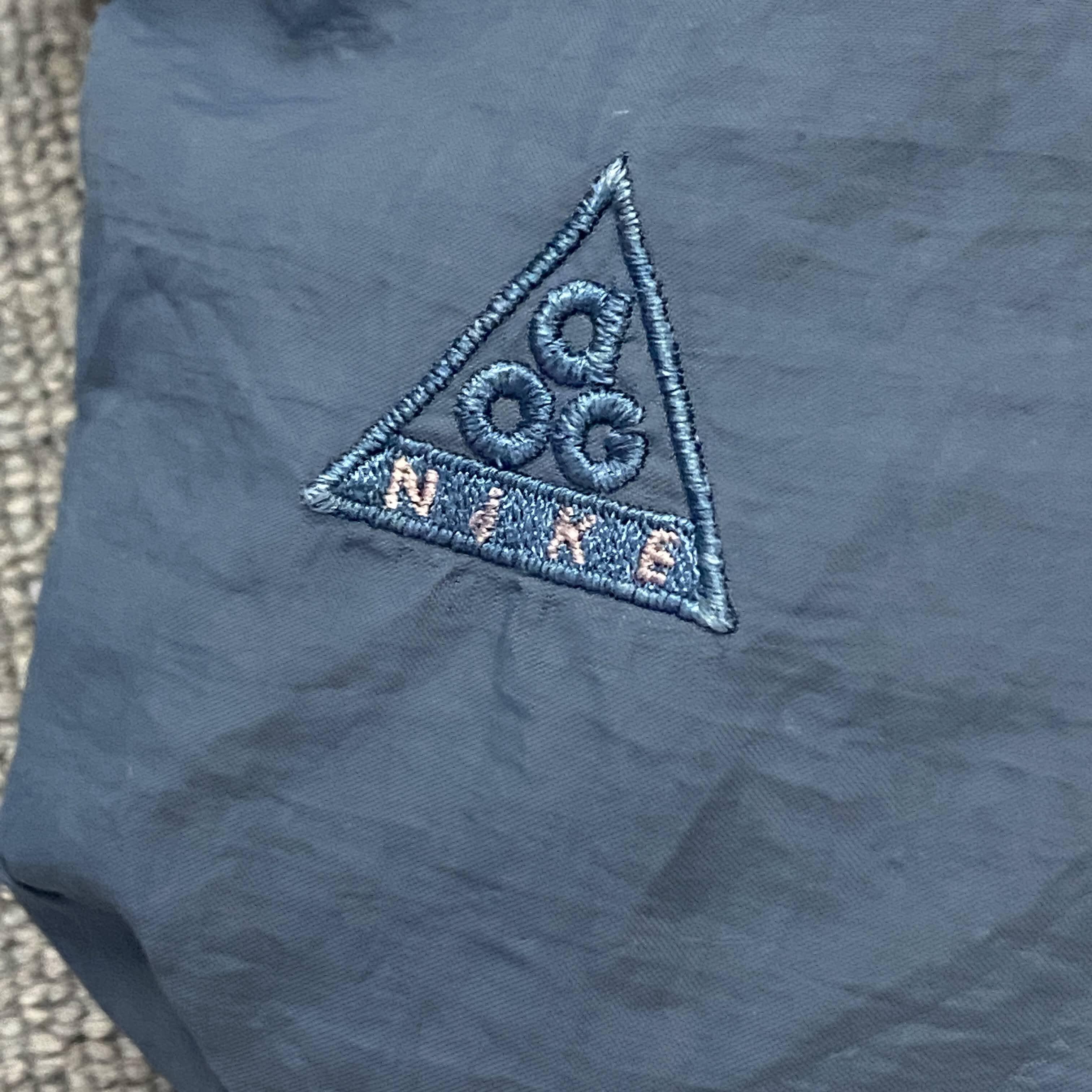 年代 NIKE acg ナイキ ロゴ刺繍 パッカブル ナイロンジャケット