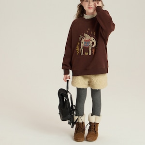 春モコモコショートパンツ