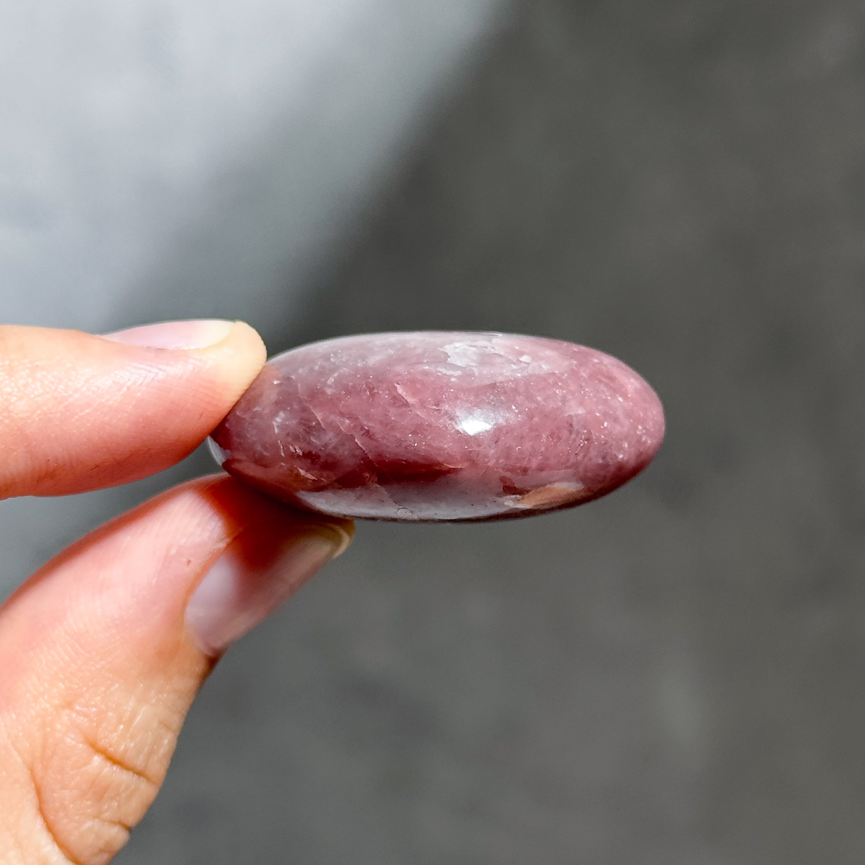 ピンクレピドライト ハート 15 ♡ Pink Lepidolite ♡天然石・鉱物