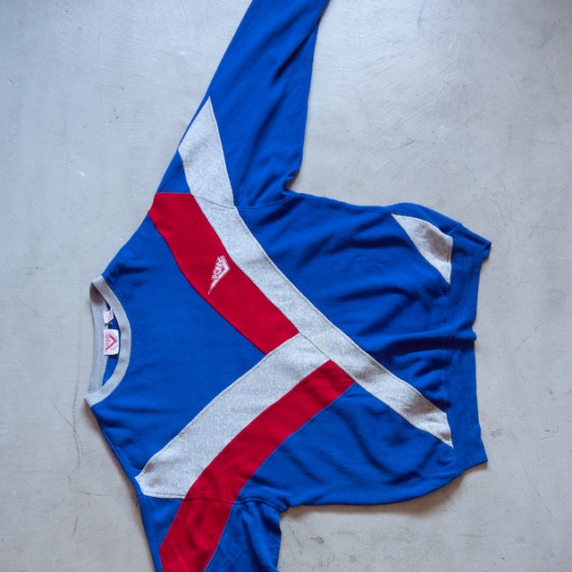 "PONY" '90s vintage Multi color sweat pullover