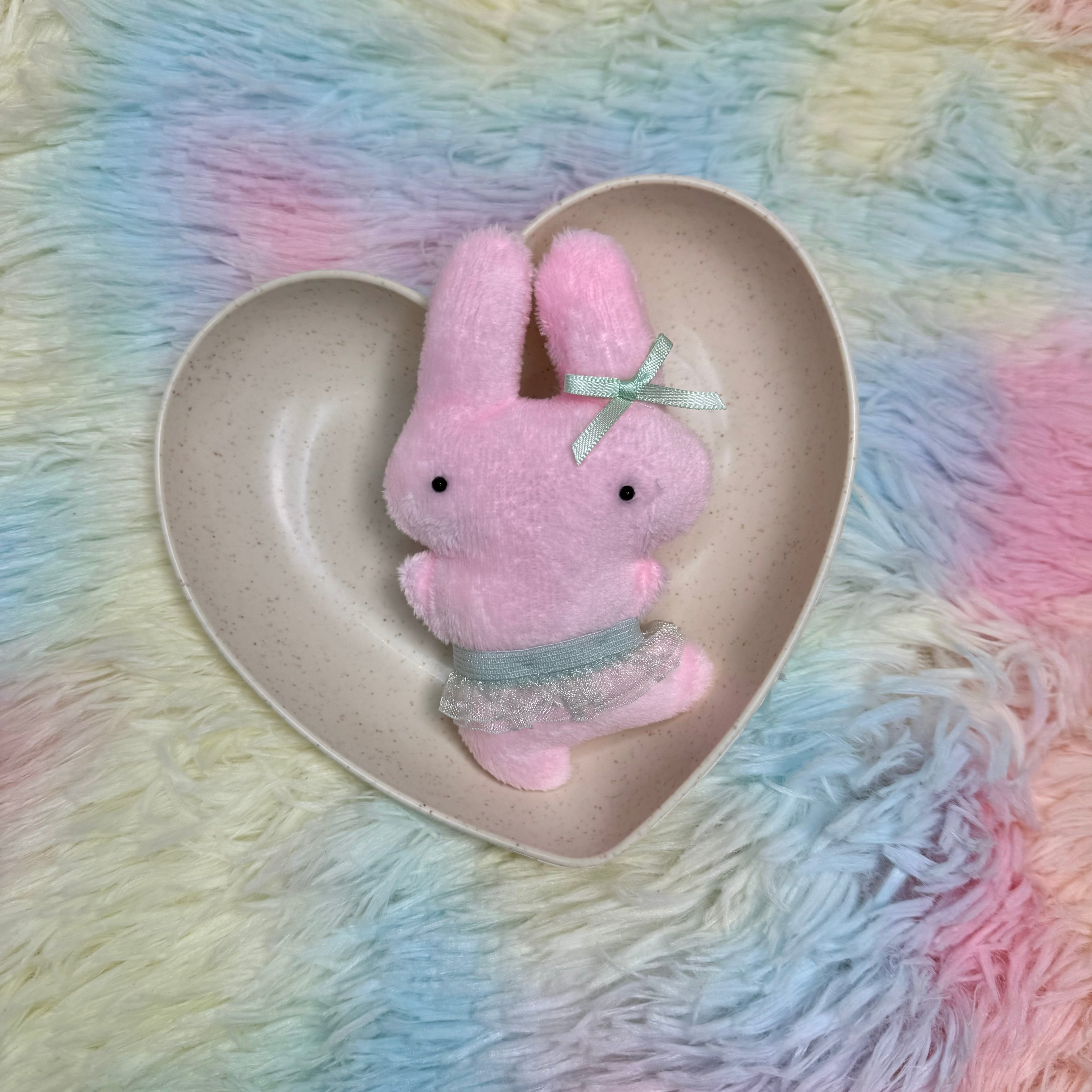 ハンドメイドぬいぐるみ ミニ水色天使こねこ | BAFN