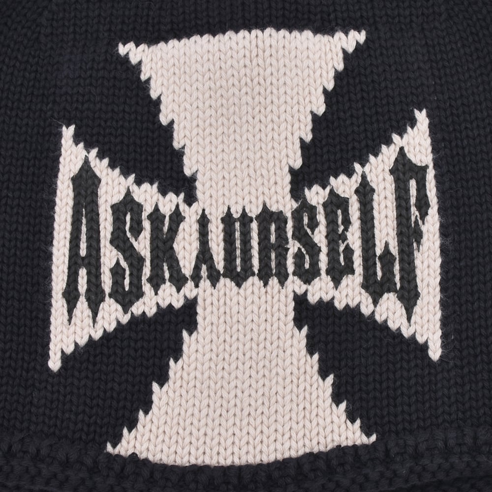 帽子 askyurself CROSS LOGO BEANIE 帽子 askyurself CROSS LOGO BEANIE CROSS LOGO BEANIE - ASKYURSELF
