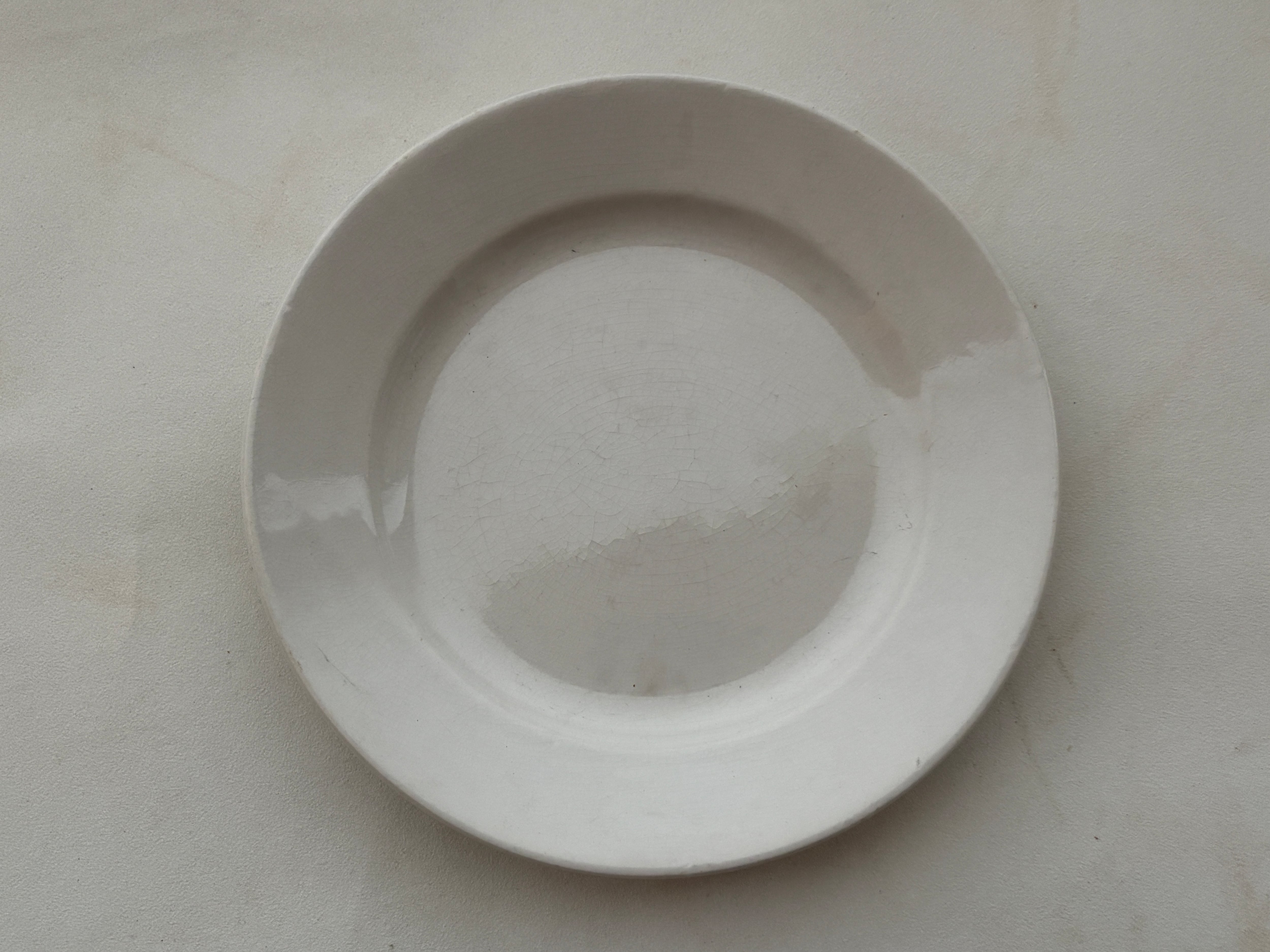 【1点のみ】Creil et Montereau クレイユモントロー 少し大きめのデザートプレート