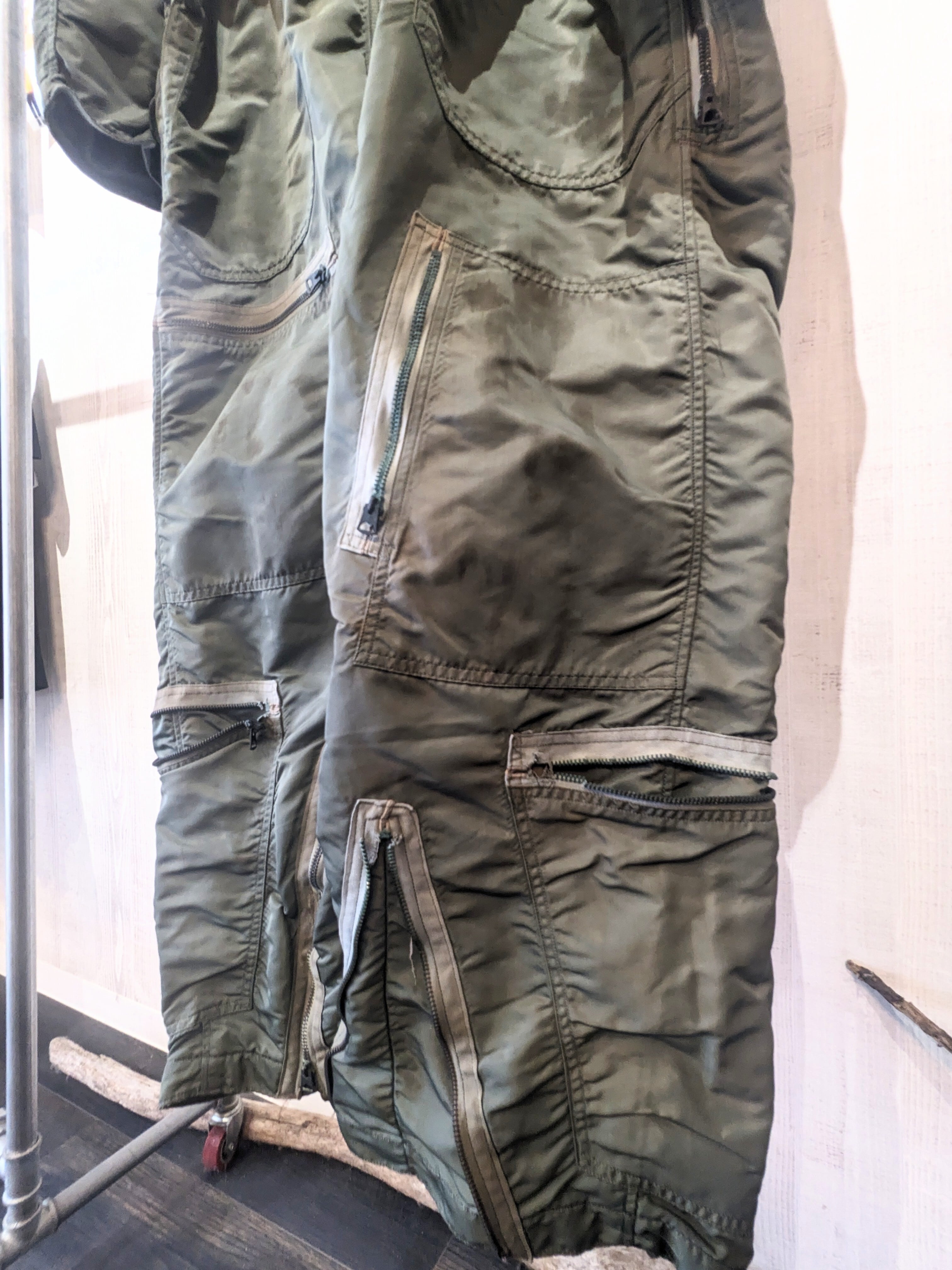 超稀少 VINTAGE（米軍官給品） 1960 USA CWU-1/P フライトカバ－オール