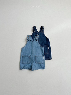 [the mnrb] Cancel Denim Overalls / [미니로브] 해지데님오버롤