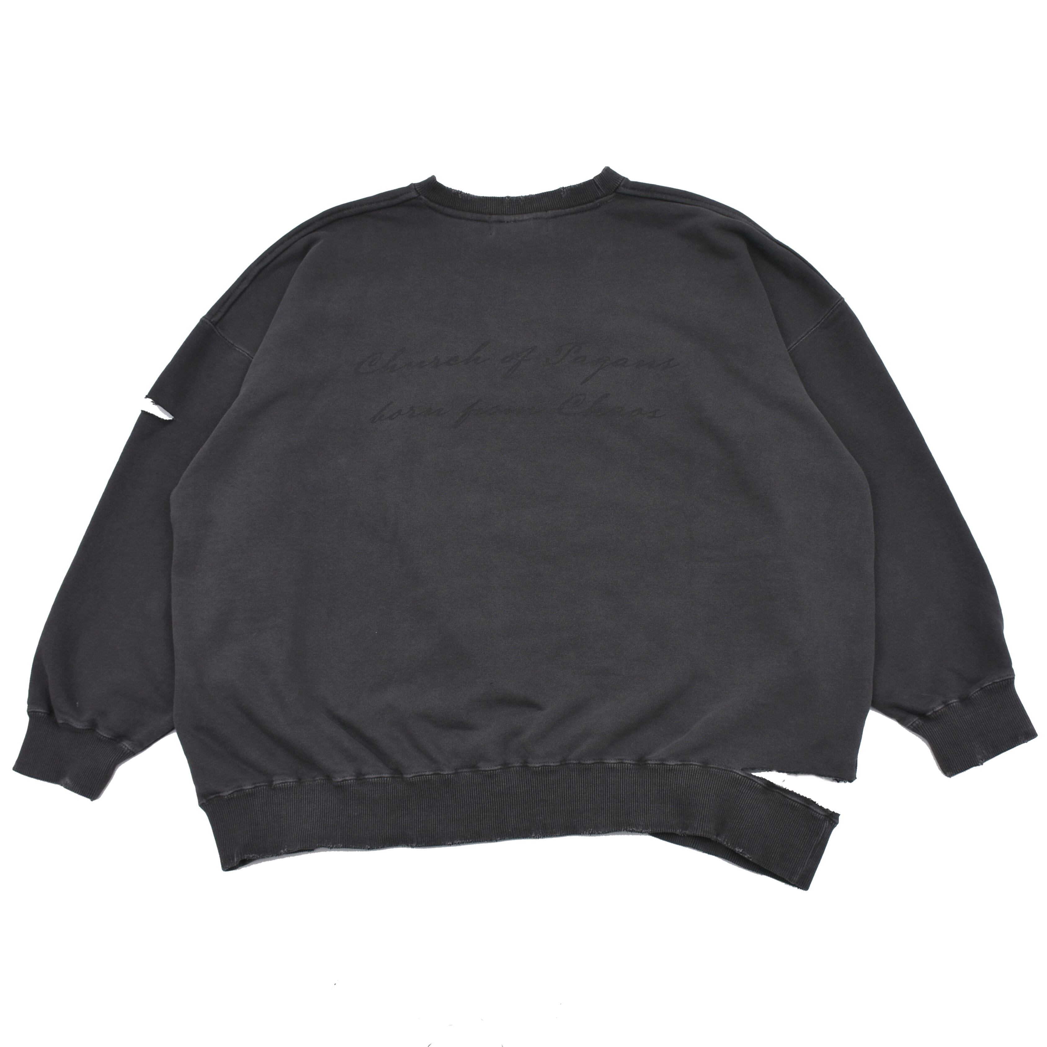 KIDILL】DESTROY PULLOVER SWEAT | AYIN KIDILL】DESTROY PULLOVER SWEAT | AYIN