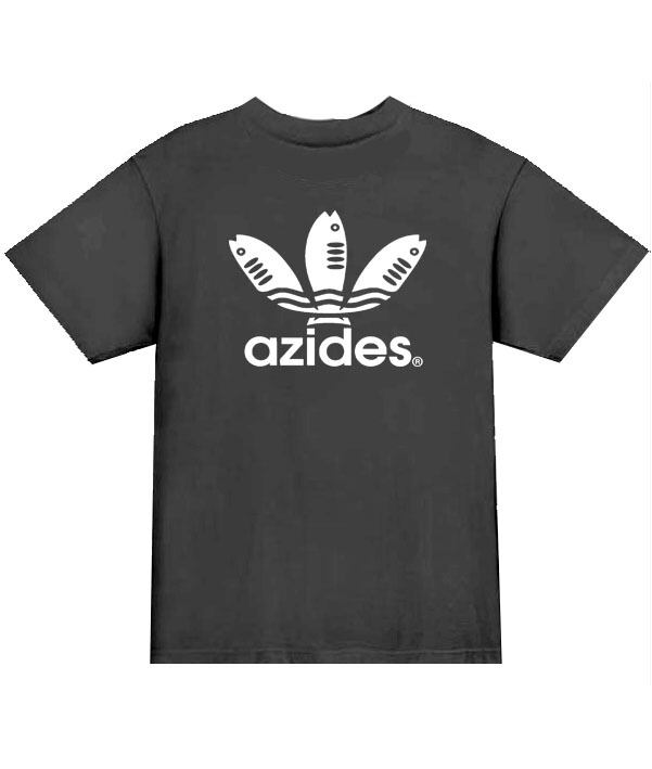 azides/バックプリント半袖S～3XL］ ノーマル アジデスTシャツ | parodys