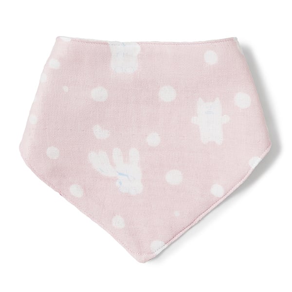CH】Baby&Kid's リバーシブルスタイ PINK /C12077-20 | ACCENT STORE