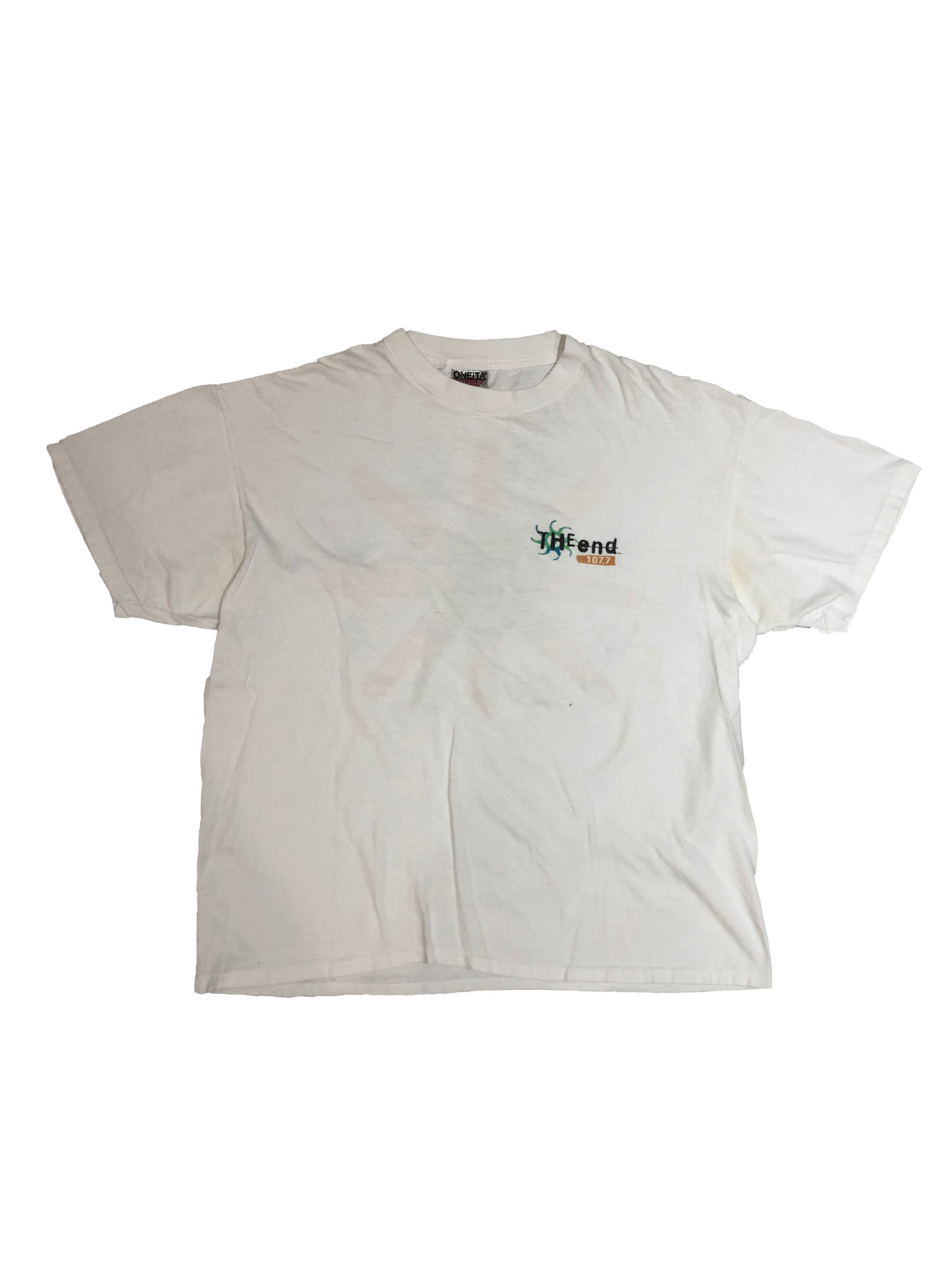 1990s Endfest "107.7 The End" Print T-shirt