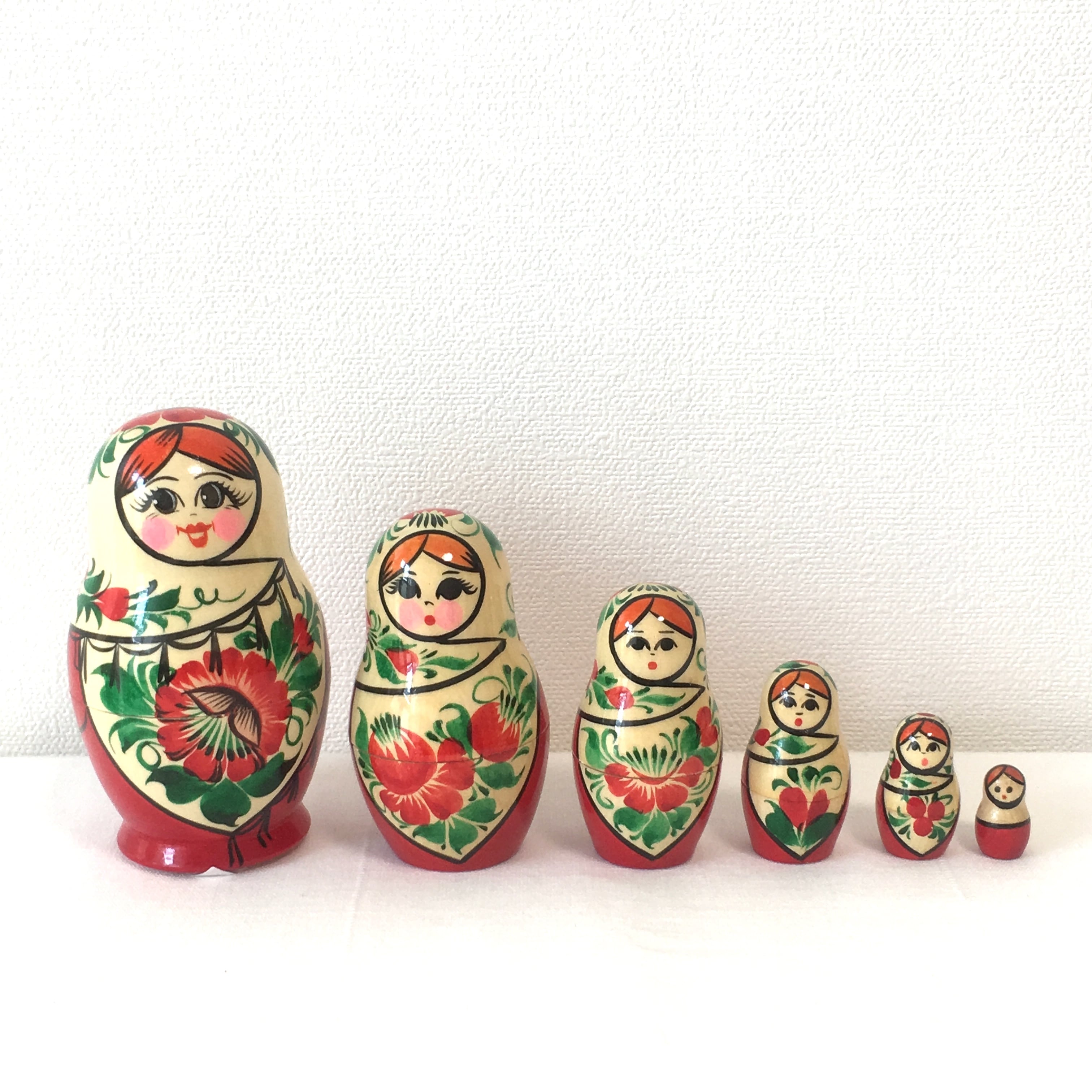 マチコ巻き マリア マトリョーシカ 11.5cm 6ピース ノリンスク | 世界
