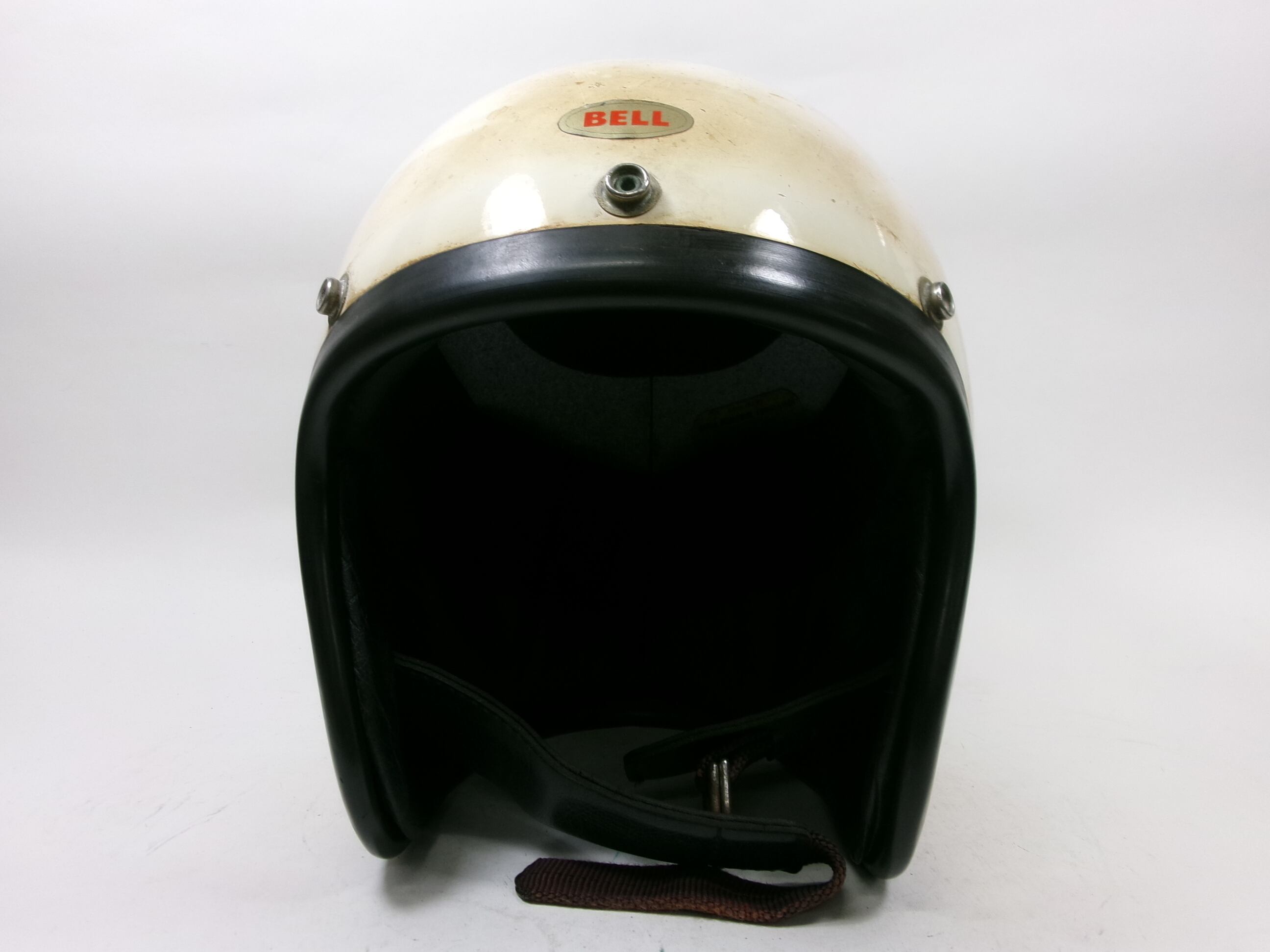 50s/60s McHAL ジェットヘルメット/Sシェル Sシェル！60s McHAL SPEEDWAY ジェットヘルメット 7 ダブルストラップ