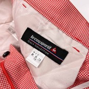 le coq sportif GOLF ルコックスポルティフ ゴルフ 千鳥格子 スラックスパンツ ボトムス 79 /メンズ/レッド系/バックベルト