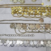 ベリーダンス 衣装 ヒップスカーフ まとめ売り 全11点 セット コイン 黒 黄 紫 ベロア 練習 レッスン ヒップアクセサリー ダンス衣装 小物 かわいい キラキラ 華やか ブラック系 イエロー系 ピンク系 シルバー系