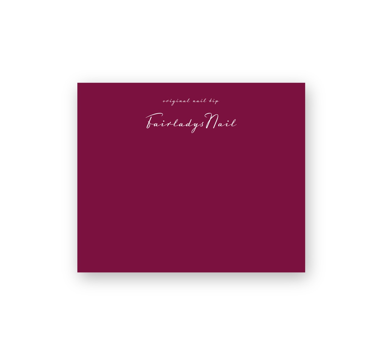 無地 × 濃いピンク系シリーズ| ネイルチップ台紙 アクセサリー台紙 | ncd_pk_2