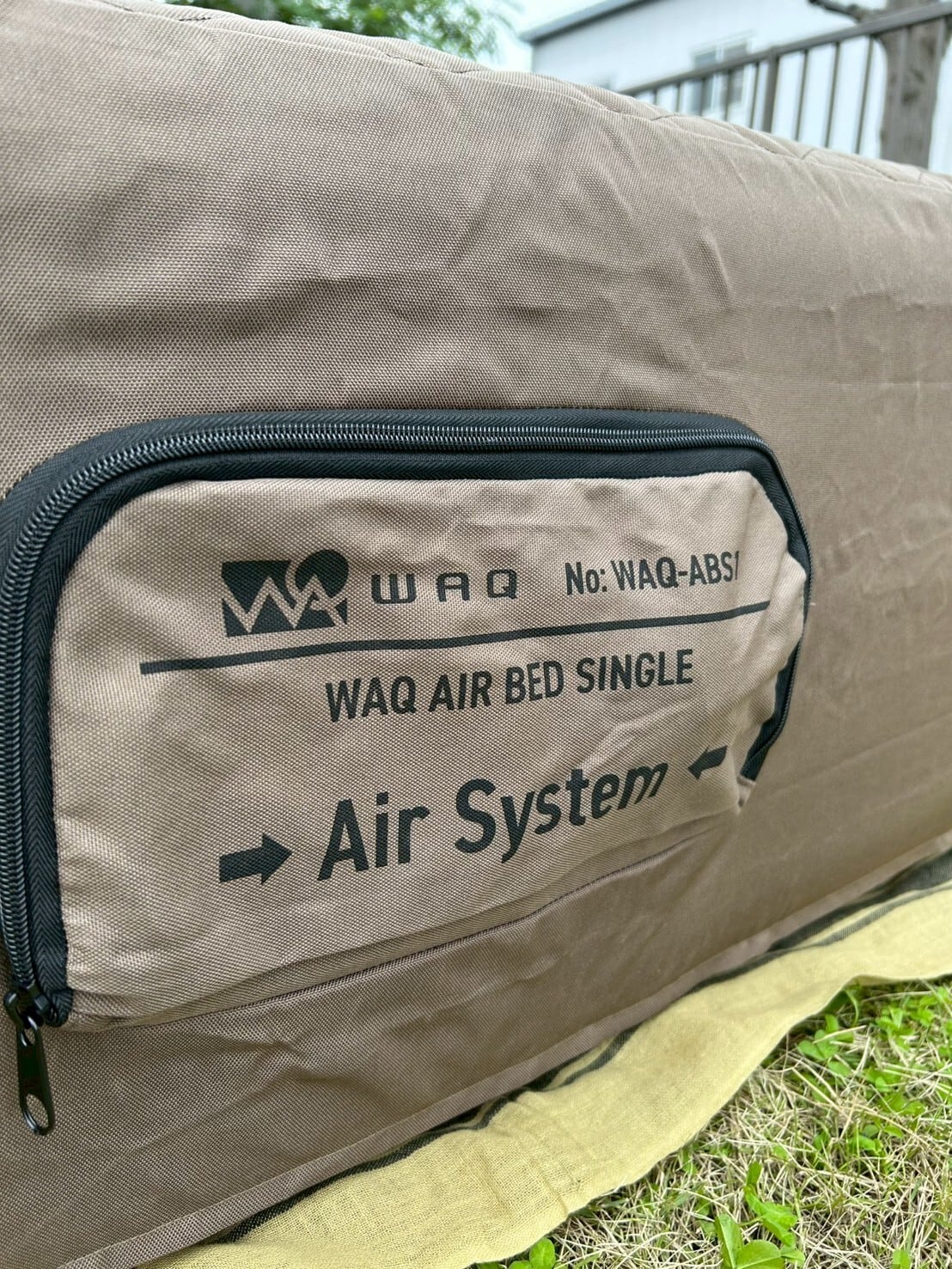 WAQワック】 AIR BED〈 SINGLE 〉エアベッドシングル | CAMP MARKET