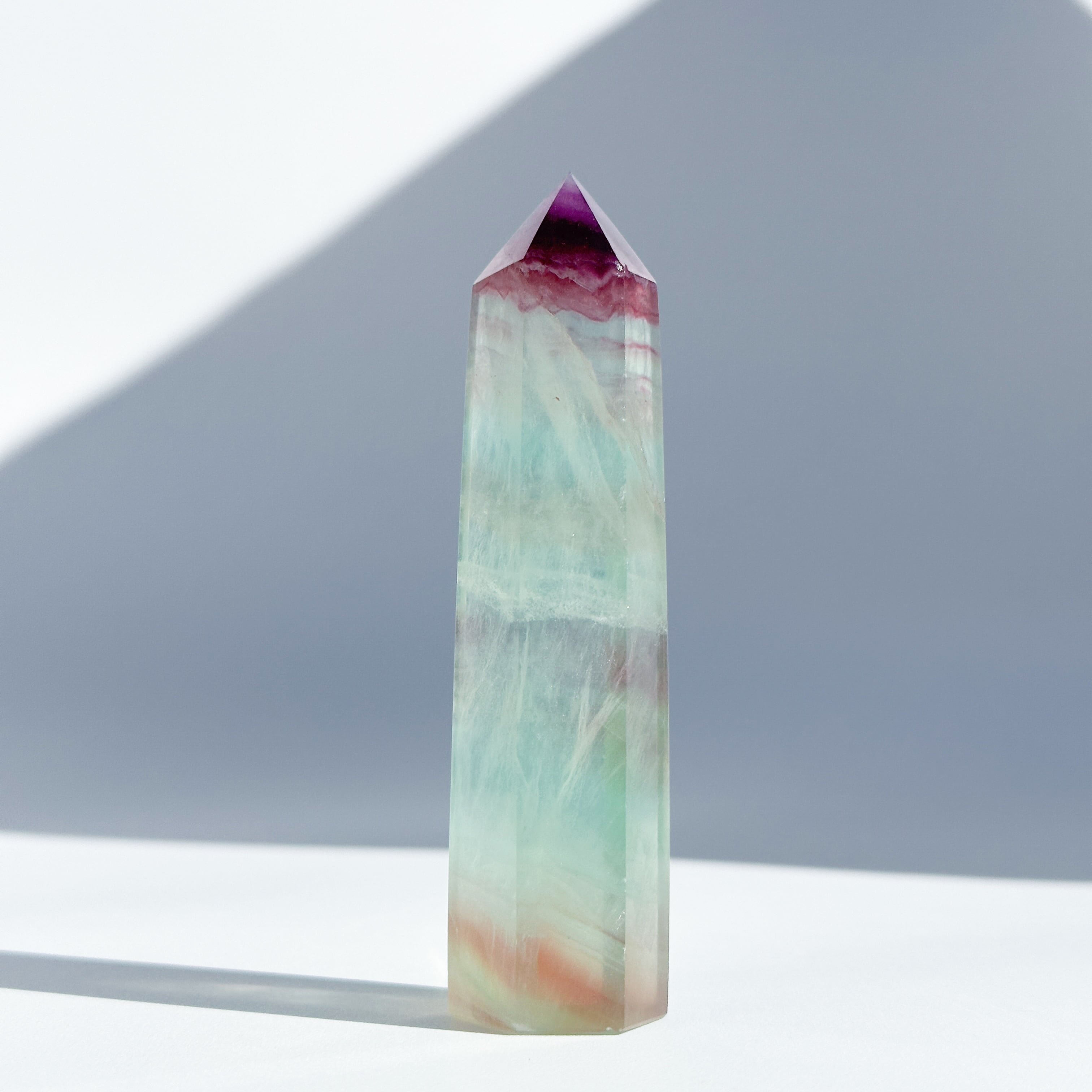 レインボーフローライト タワー13◇ Rainbow Fluorite ◇天然石・鉱物