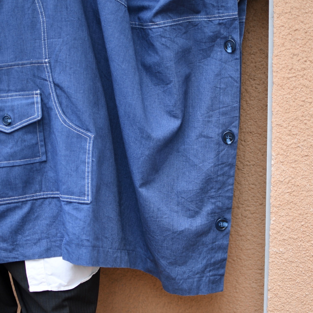 design denim poncho