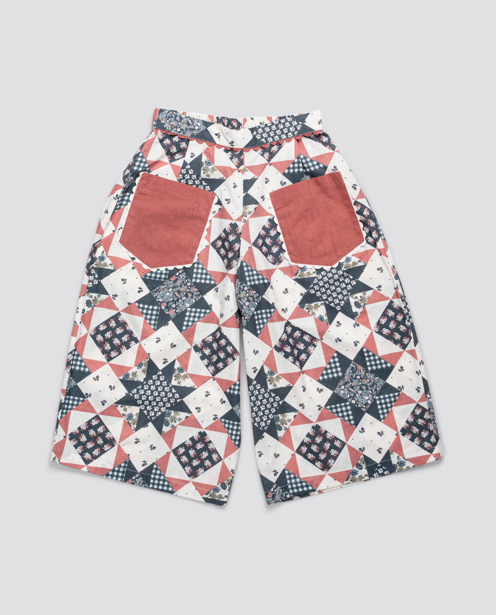 送料無料 Little Cotton Clothes/Molly Trousers Patchwork Floral