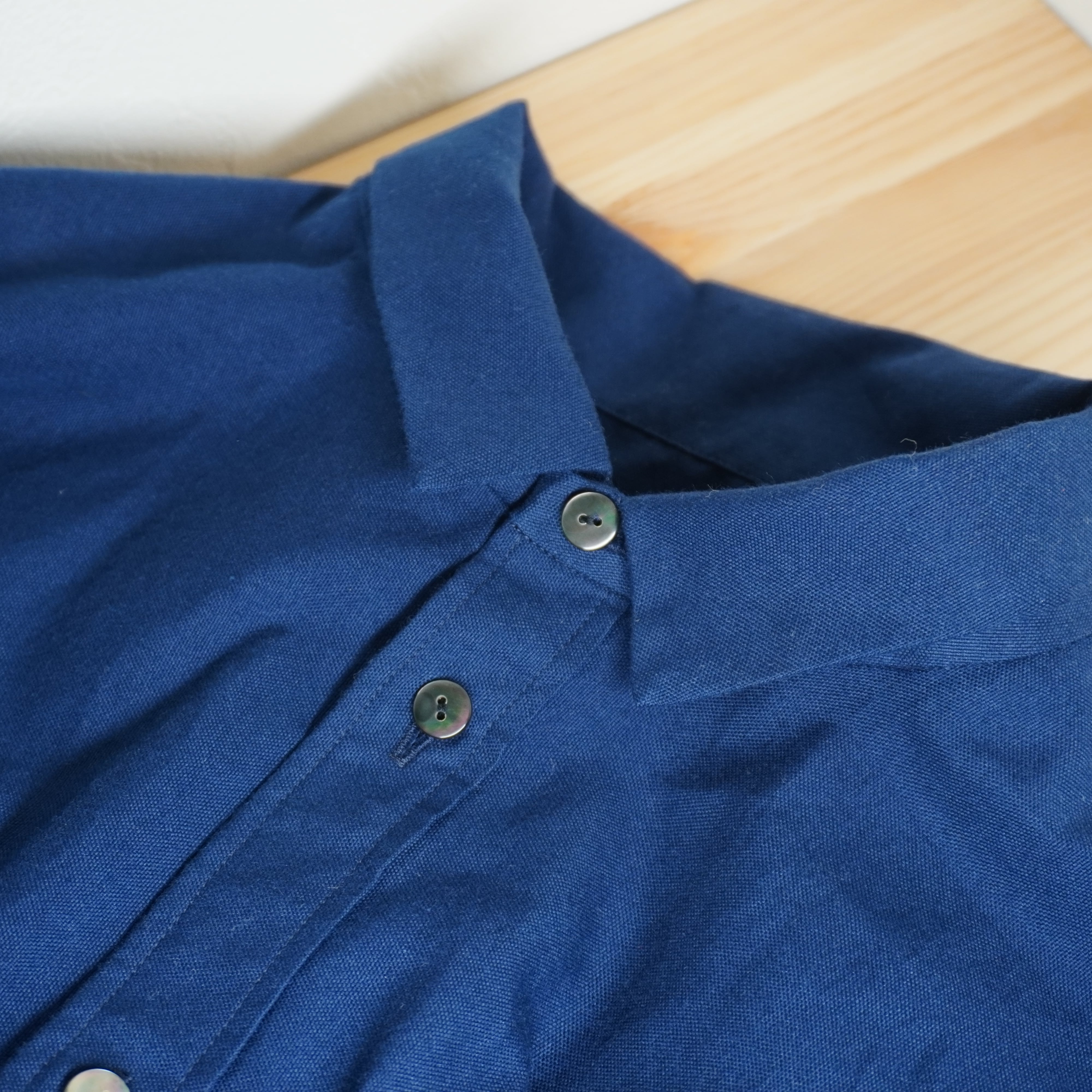 美品ロングシャツ　ネイビーXS NOTO QUALITY リラックスロングシャツ＜ネイビー＞(XS ネイビー): 東京