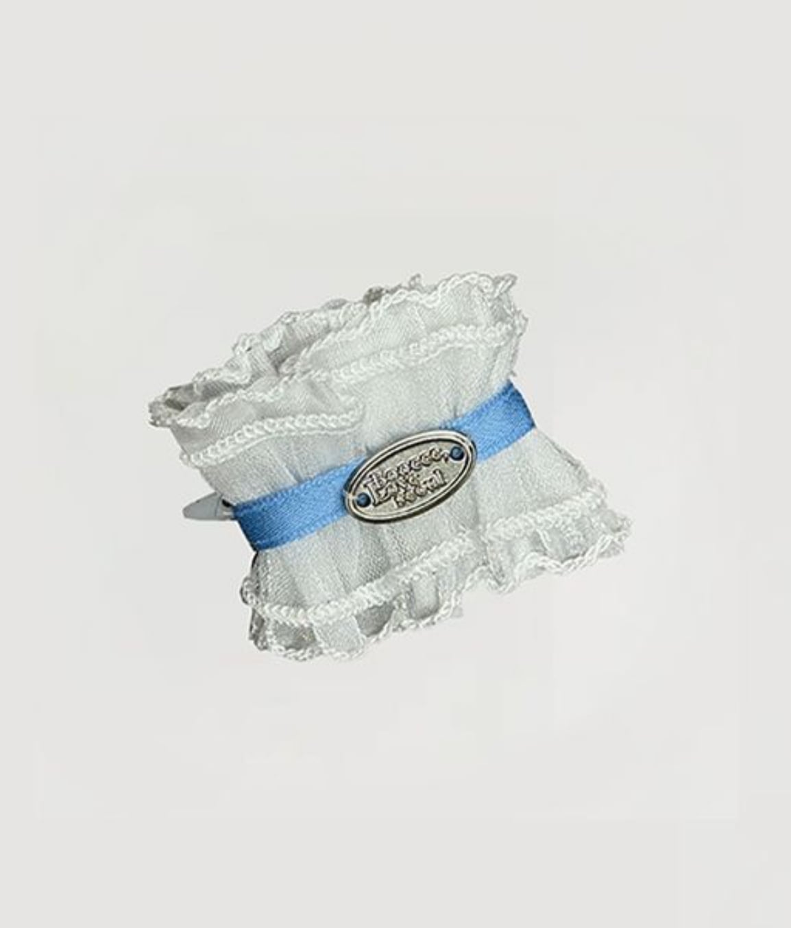 〈 予約アイテム 〉BOOCCE /FRILL LACE PIN(ブルー)