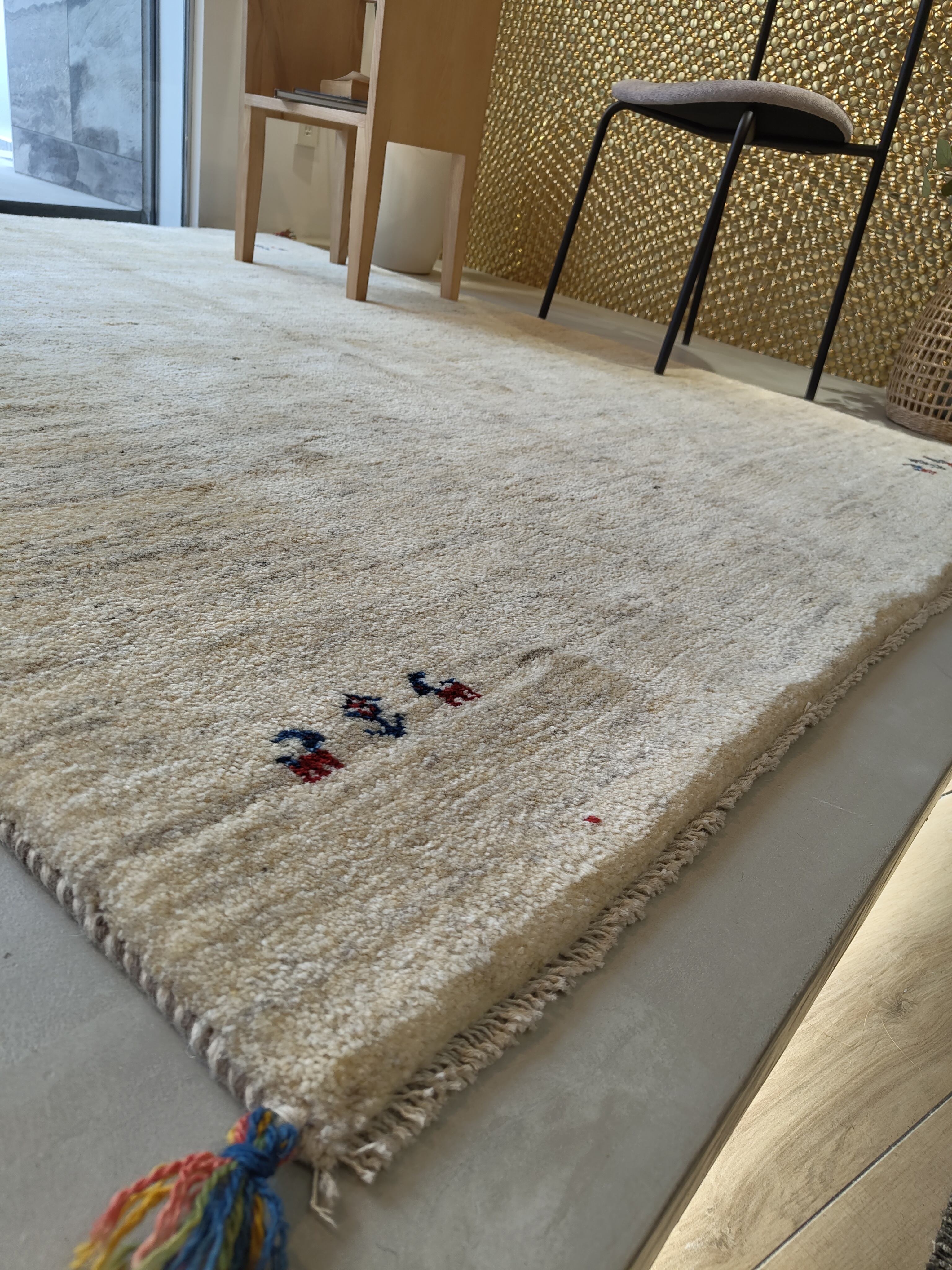 ペルシャ絨毯　ギャッベ　サイズ150×200 - 画像4