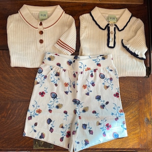 残り1点( 1Y ) FUB / Flower Printed Shorts