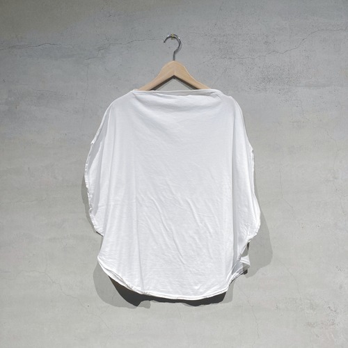【COSMIC WONDER】Beautiful organic cotton circle T-shirt/White/11CW02051-1