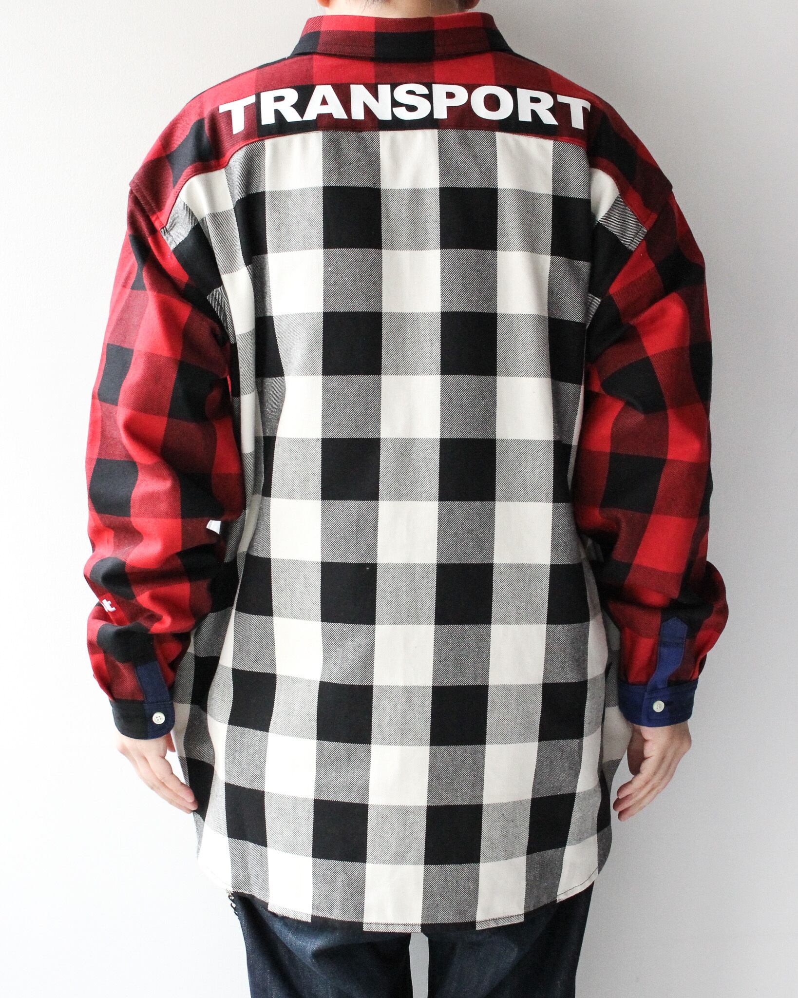 トップス Transport Buffalo Crazy Shirt Transport Buffalo Crazy Shirt