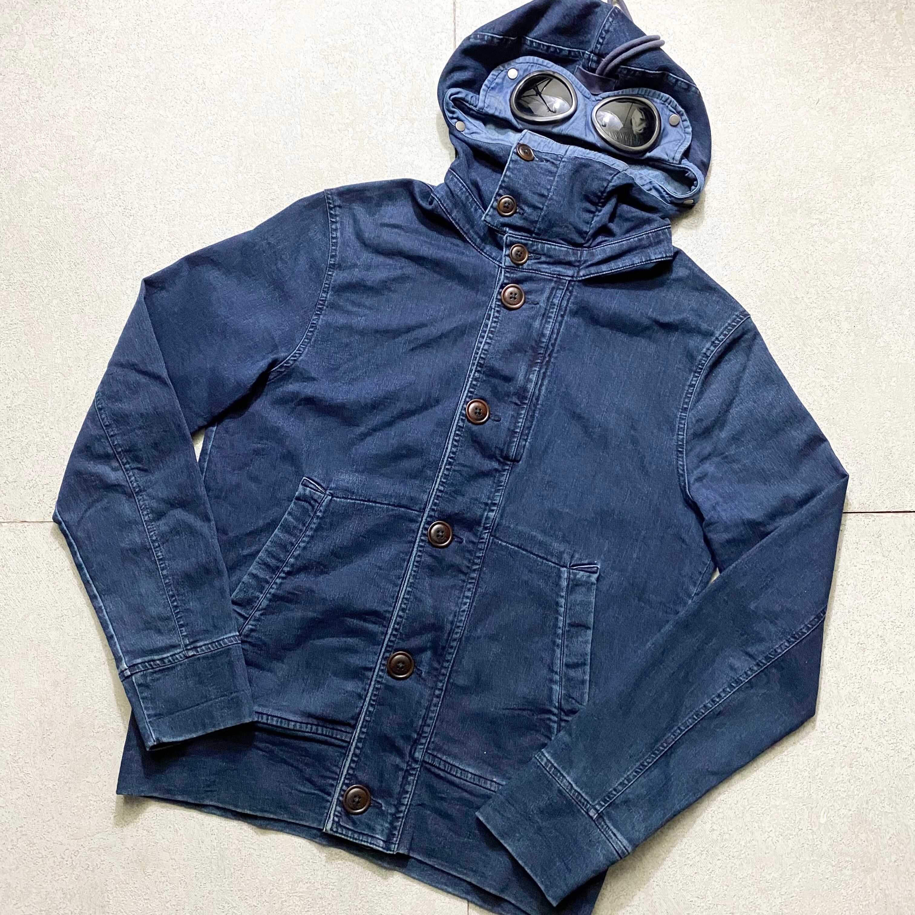 vintage C.P.COMPANY “goggles” denim jacket | NOIR ONLINE 