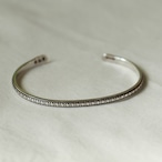 ERICKA NICOLAS BEGAY【 mens   】 stamp bangle 01 / L size