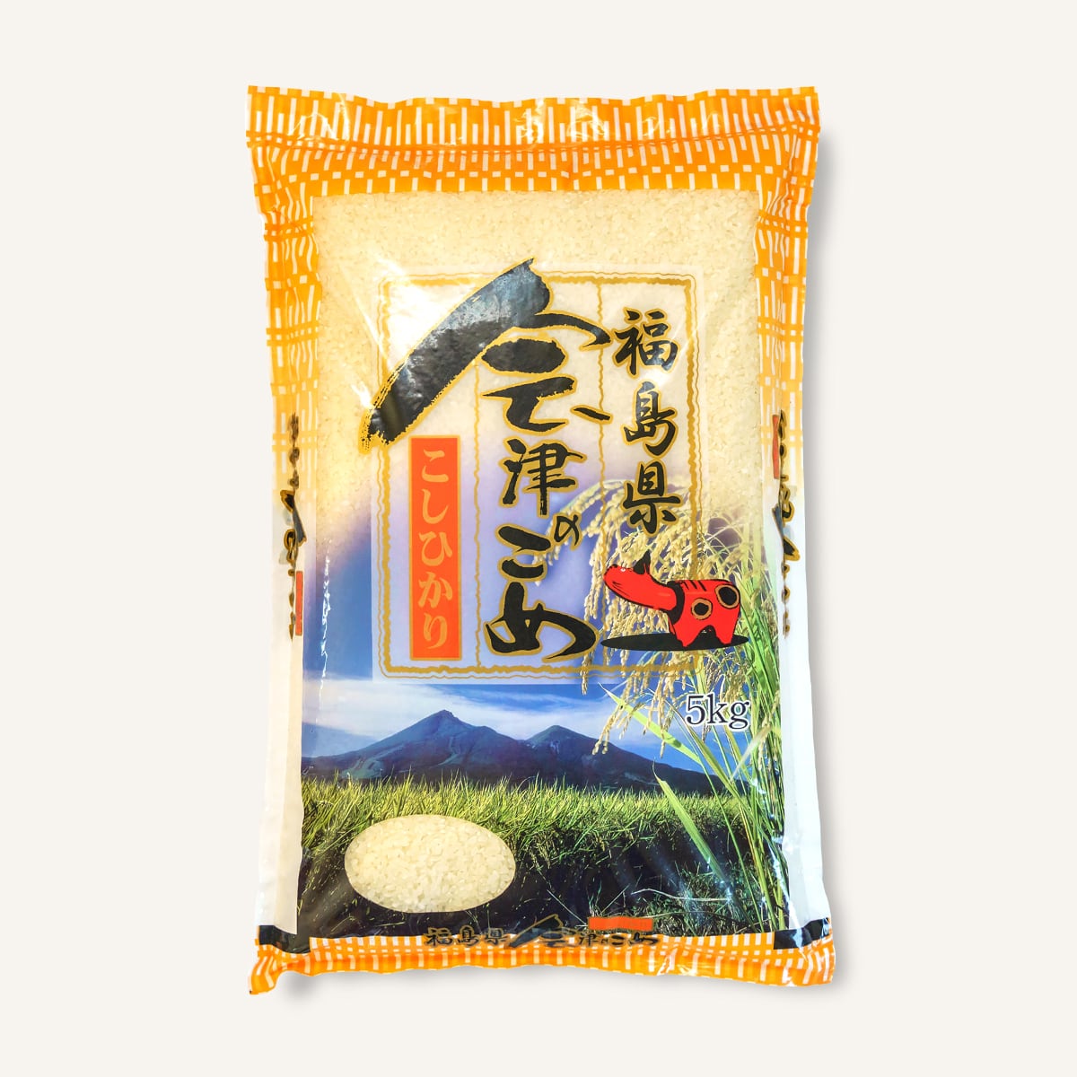 お米の市場　米庄オンラインショップ　福島県産会津コシヒカリ　5kg