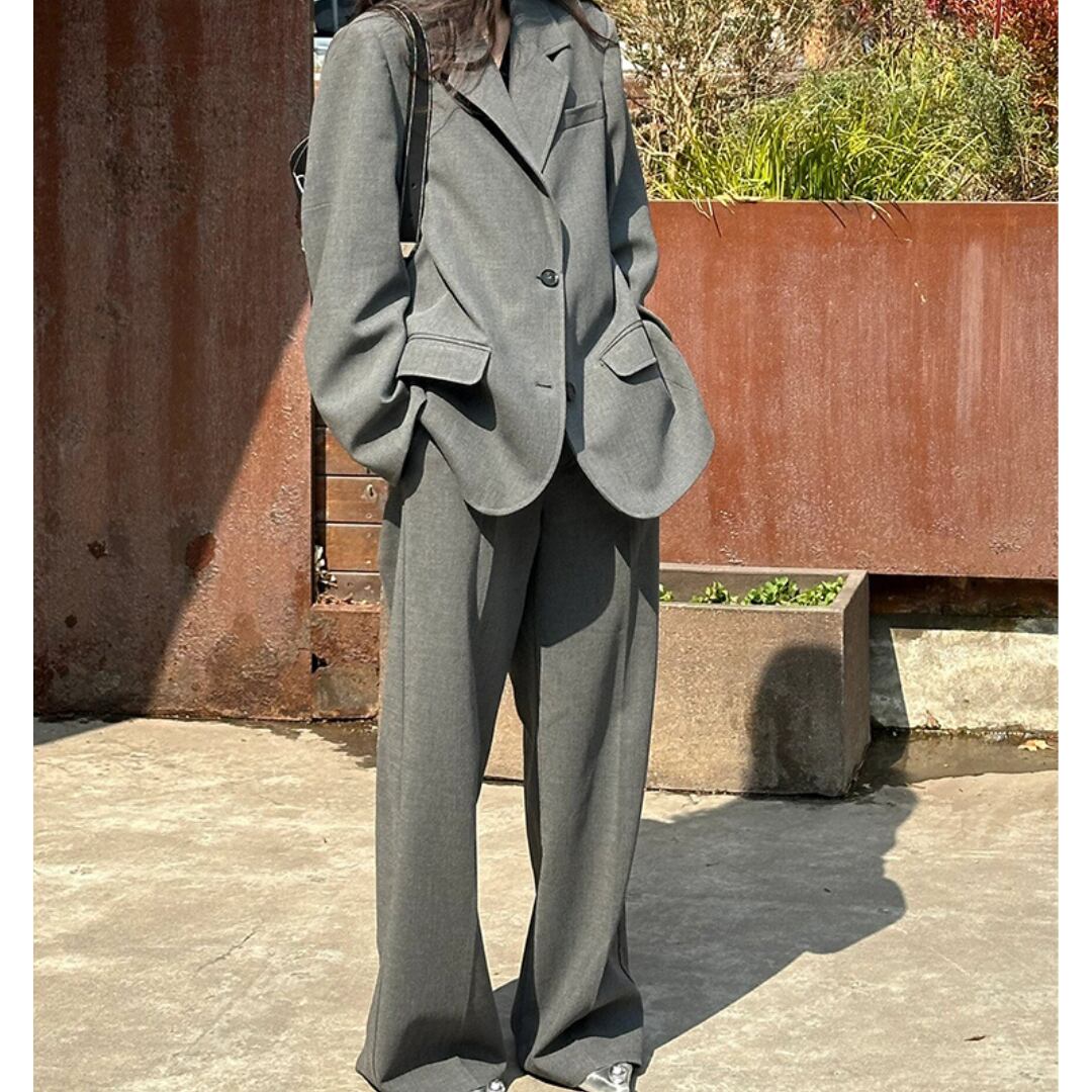 ワイド シルエットセットアップ JC0125