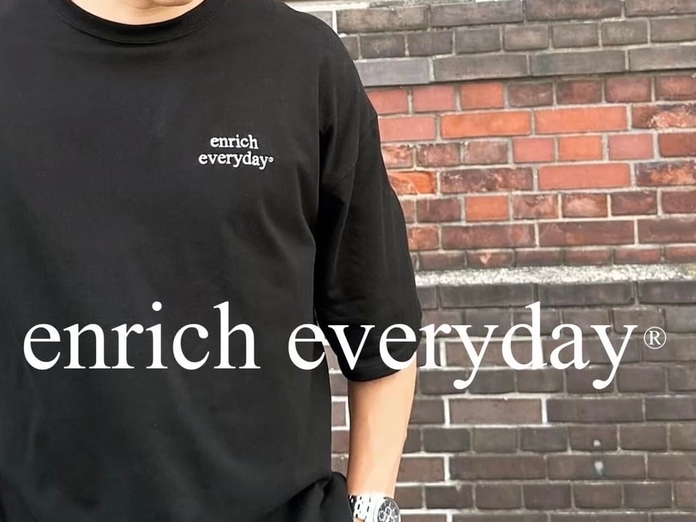 2025年 7月中発送予定）受注生産 everyday BIG T‐shirt 5.6oz／5.6オンス ビッグシルエット Tシャツ（2種展開）
