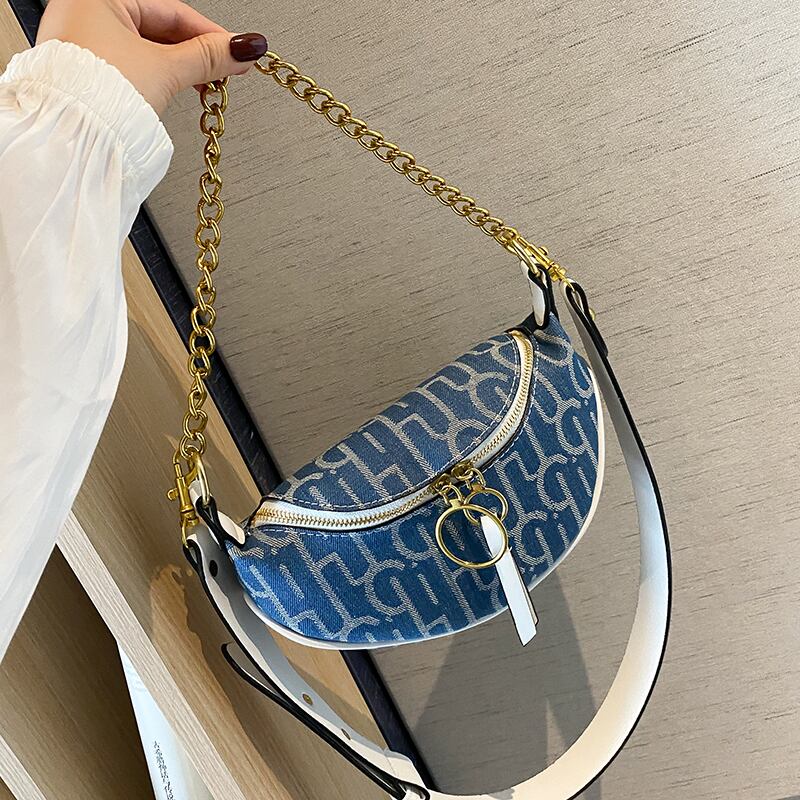 小さなバッグ女性2020新しい波夏ファッションチェーンメッセンジャーバッグワイルドインネット赤い胸バッグウエストバッグ Tiancai_Wing_Bag5785018