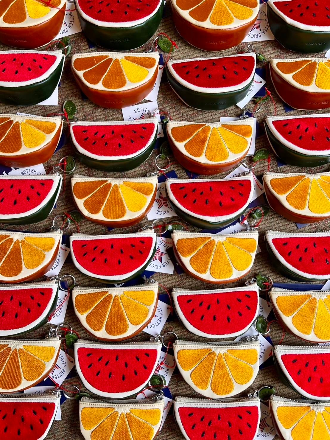 VALENCIA ORANGE & WATERMELON POUCH/ RELAX FIT