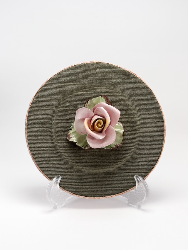 ヴィンテージ 雑貨 フランス製 陶花の壁掛けオブジェ｜札幌のセレクトショップ ORATIO