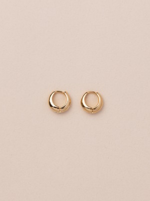 Oval pierce 【Gold】