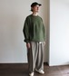 nonnotte " Draping C/N Pullover ( Smoky Khaki )"
