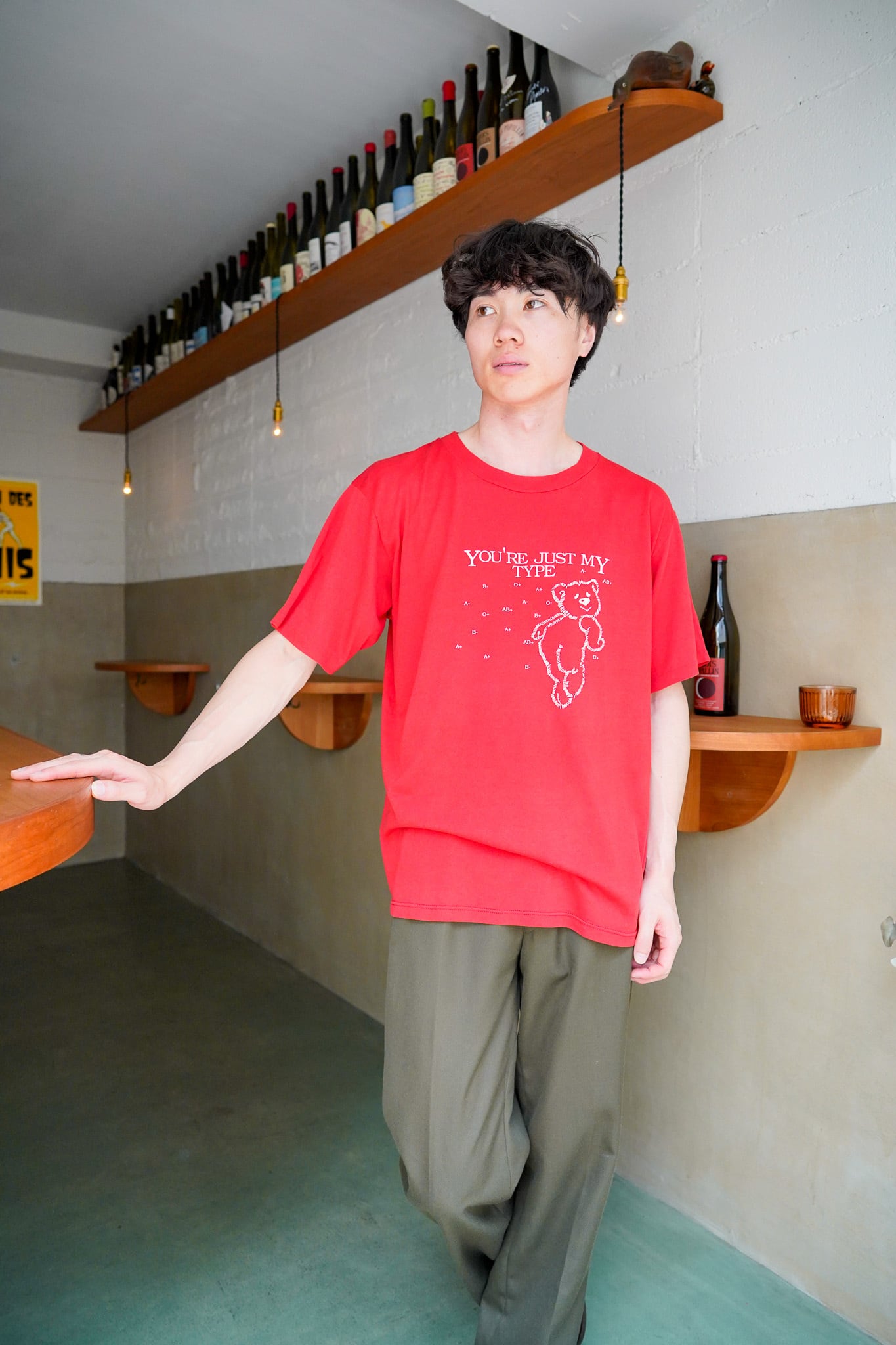 【1990s】"Jerzees" You're Just My Type Blood Type T-shirts / 6-133