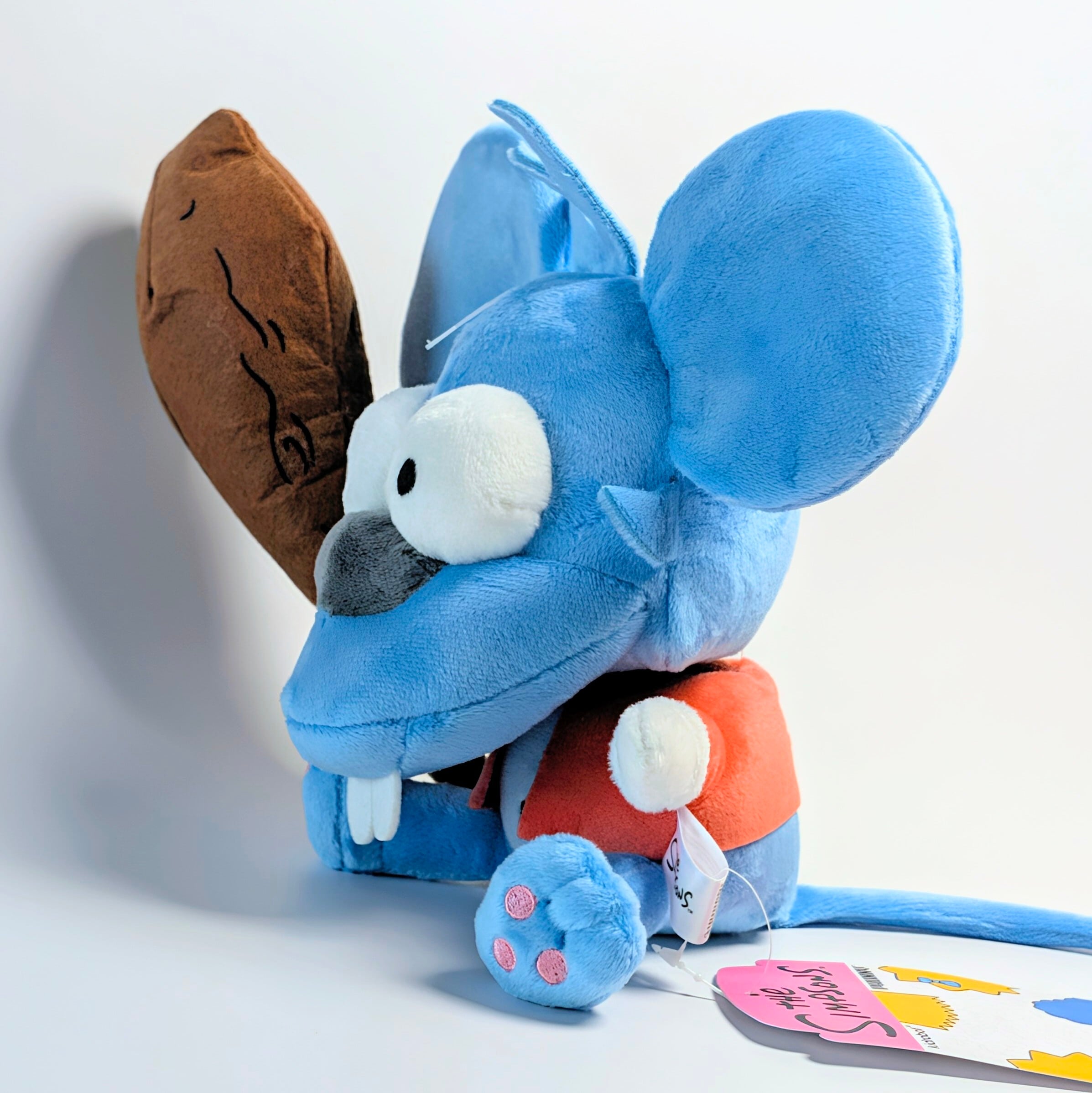 ⚡️LIMITED⚡️Kidrobot【 The Simpsons(ザ シンプソンズ) 】『 イッチー 』イッチー&スクラッチー インタラクティブプラッシュ / plush toy / ぬいぐるみ 〚アメリカン雑貨 アメトイ〛