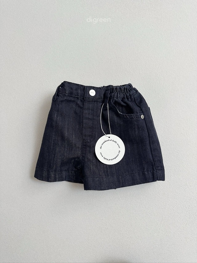 diver short denim【digreen】※5月下旬〜6月上旬発送予定