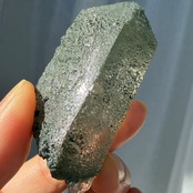 ヒマラヤ水晶 マニハール産 DT 20151204 原石 クローライト クォーツ 緑泥付き 高透明度 レアクリスタル