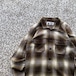 CHALLENGER / ombre check shirt sizeM