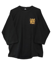 "WA"GLAN 3/4 SLEEVE /黒橙