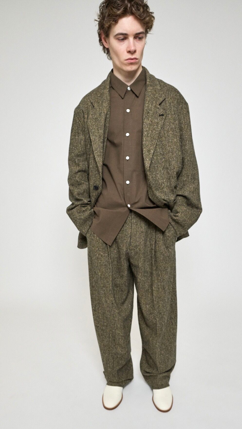 Cristaseya  [DOUBLE PLEATED WIDE PANTS]