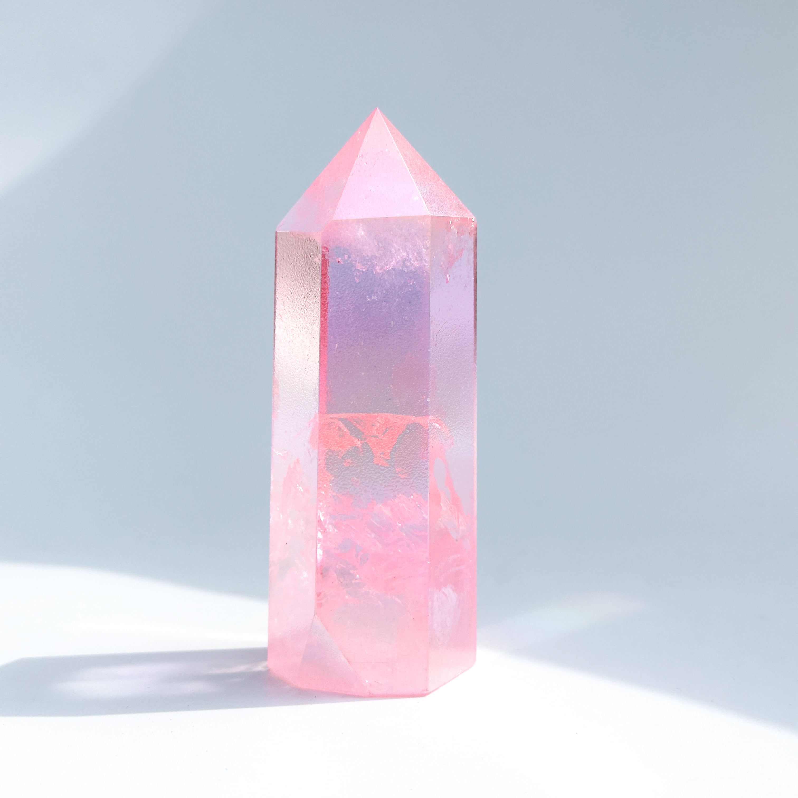 ピンクオーラクォーツ タワー52◇ Pink Aura Quartz ◇天然石・鉱物