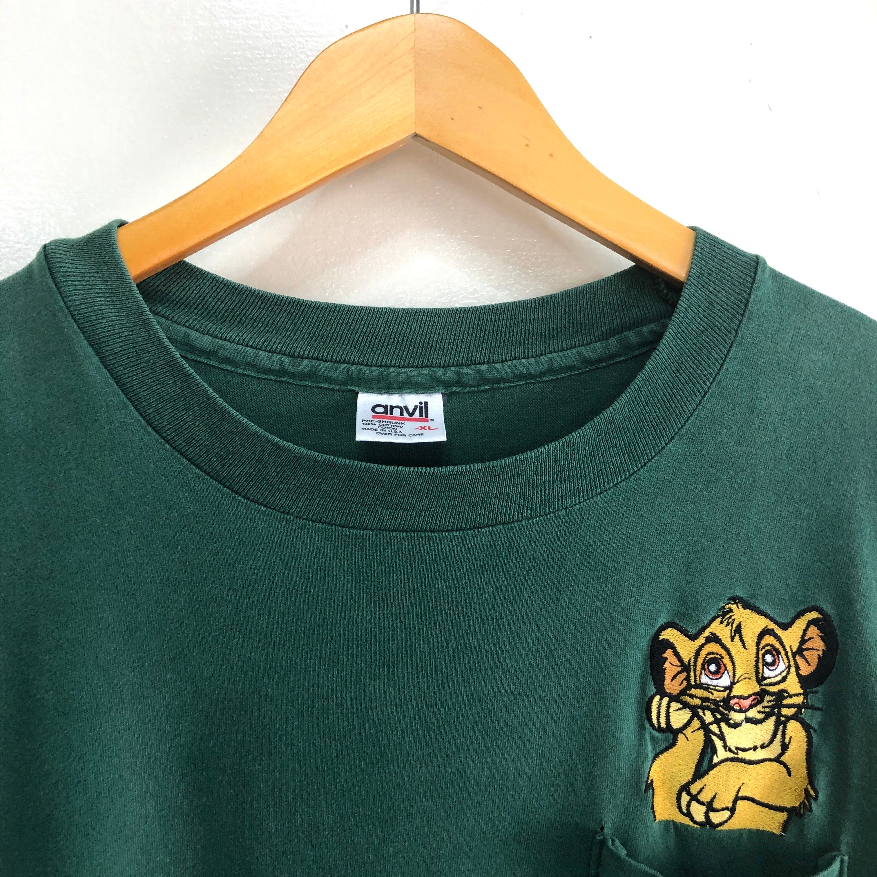 子供用 90s Disney Lionking Usa製 イラストプリント サイズｍ シンバ ディズニー ビンテージ ホワイト ライオンキング 半袖 ｔシャツ 最大84 Offクーポン 90s