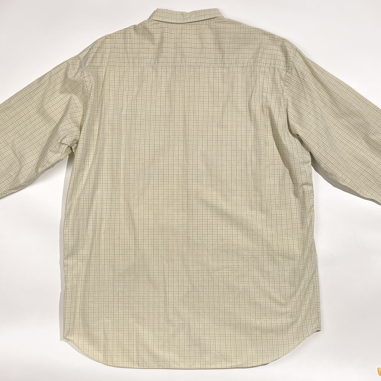 Mademoiselle NON NON マドモアゼルノンノン チェック柄 長袖シャツ/うすイエロー系 レディース