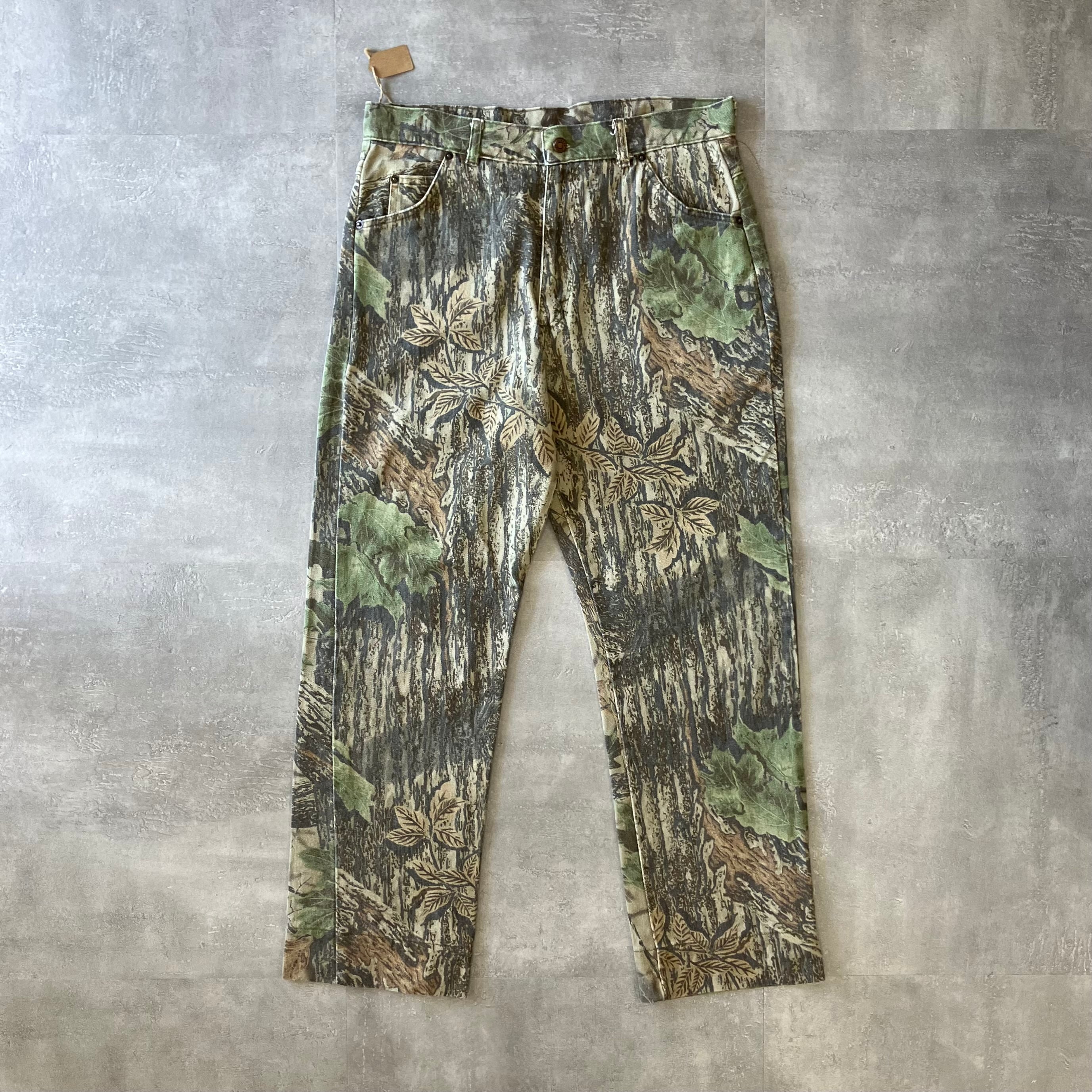 《実寸w35l29》duxbak 90s~ リアルツリーパンツ No.2252